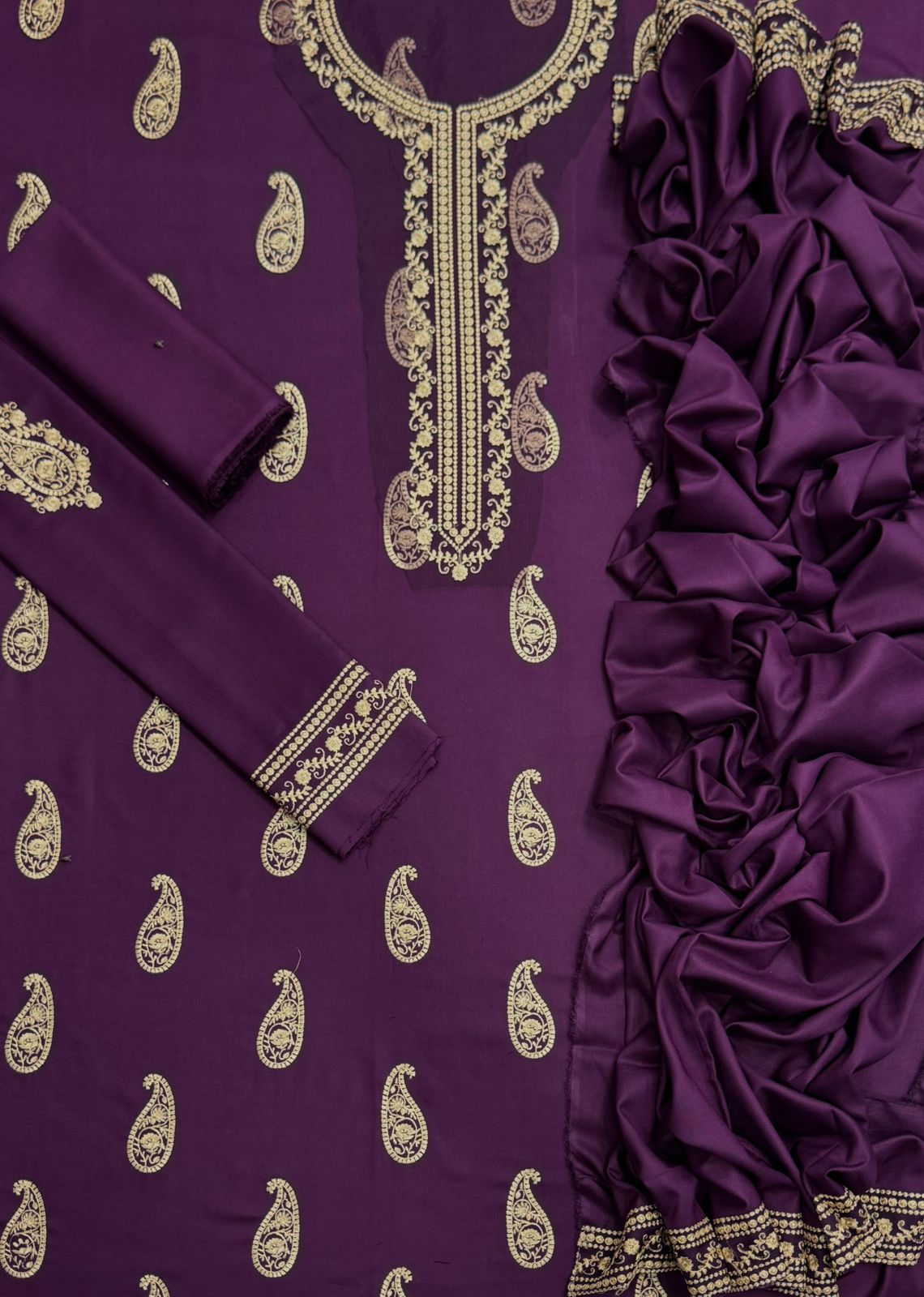 Elegant Embroidered 3PC