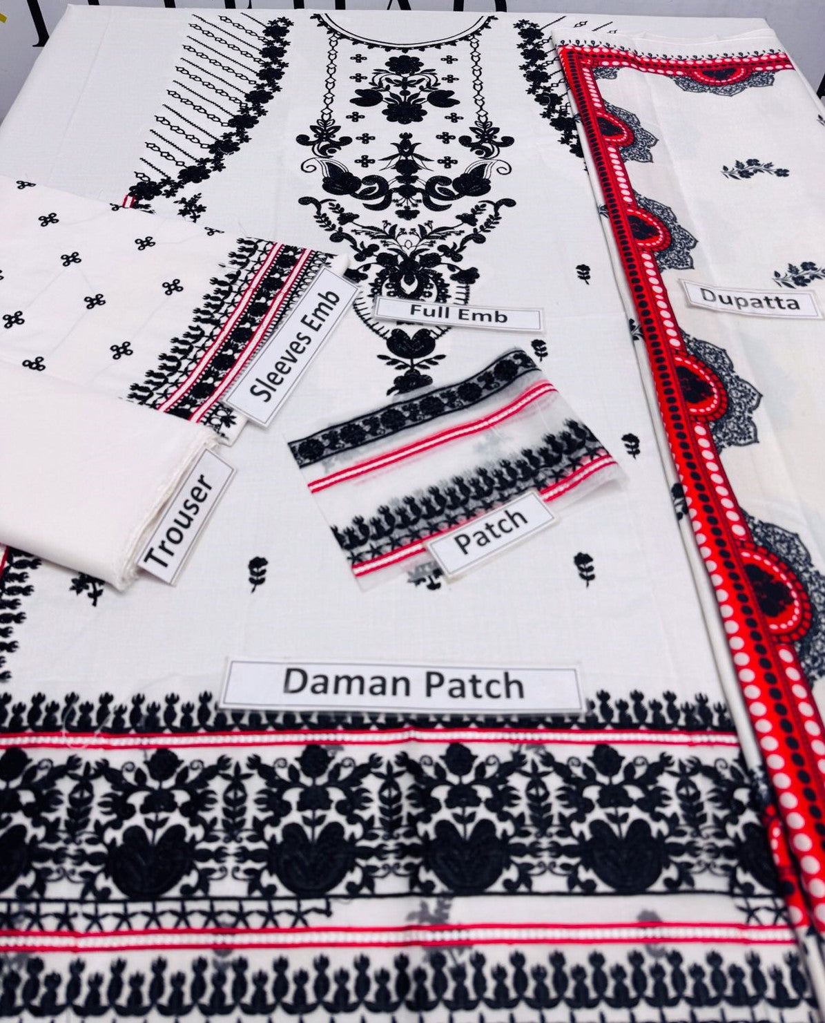 Owsome Dhanak Emb 3pcs