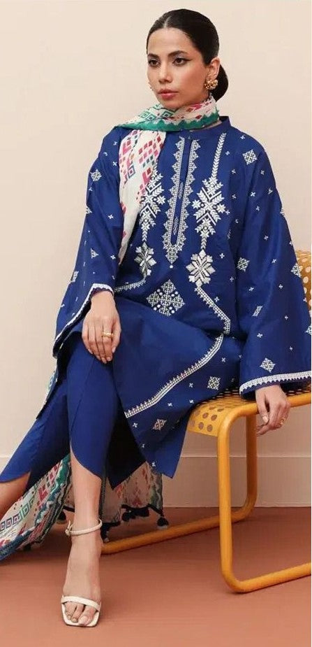 Elegant Embroidery 3PC