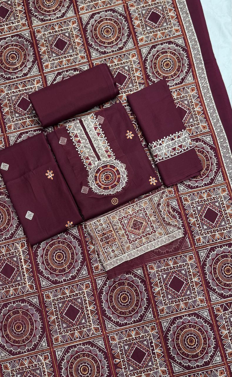 Elegant heavy shawl 3PC