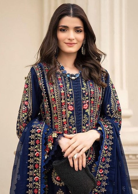 Most Elegant Velvet Embriodered 3PC