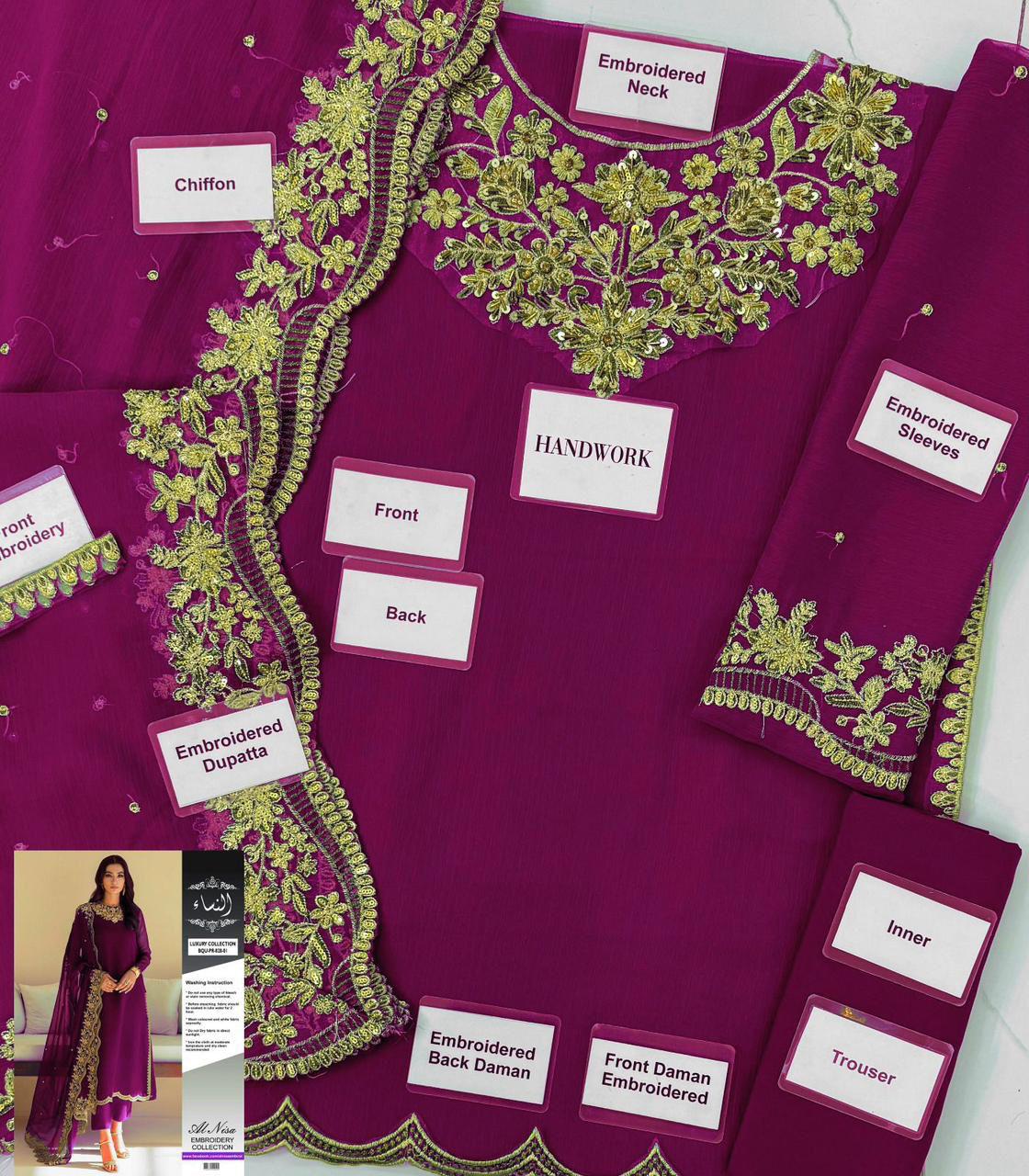 wedding adition 3pcs