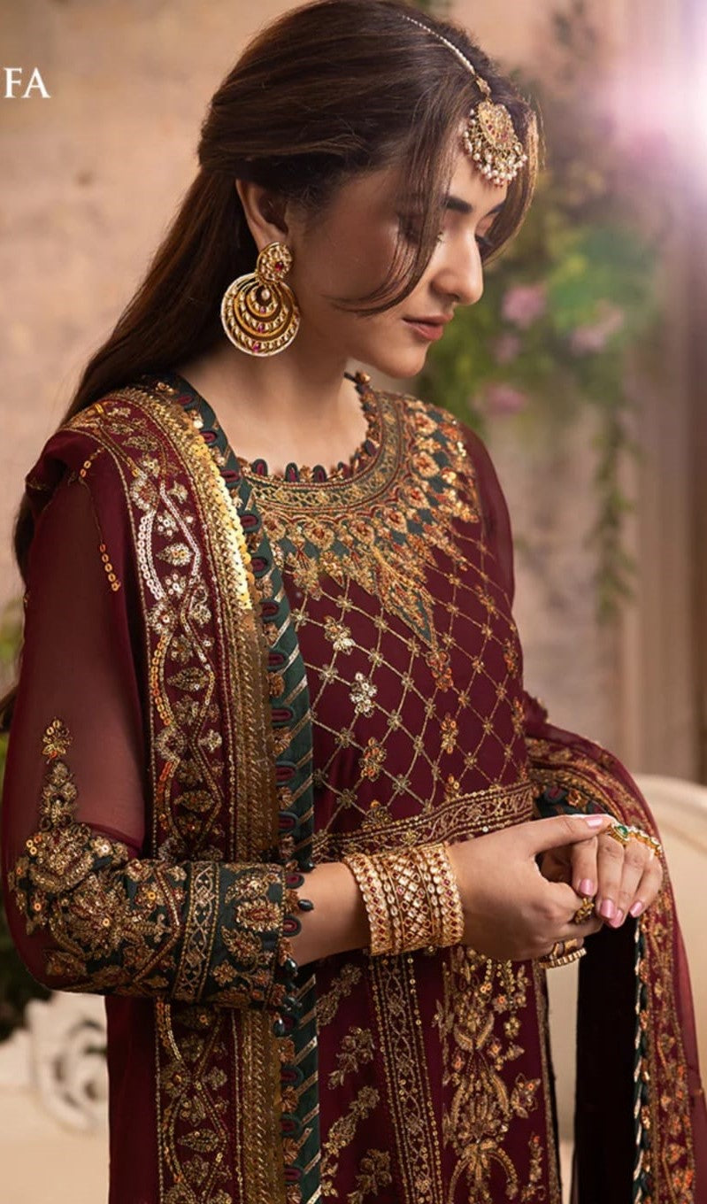 Heavy fancy bridal 3pc