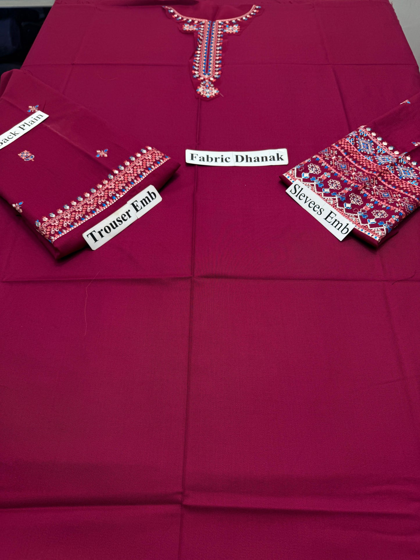 Elegant Embriodered 2Pc