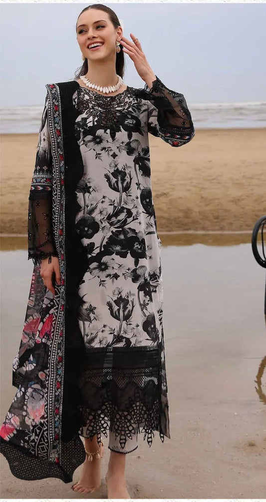 Elegant digital printed 3pcs