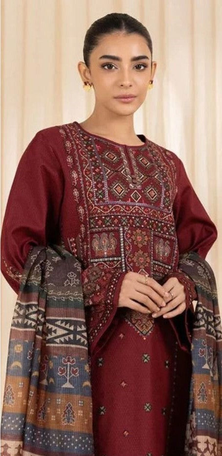 Elegant Embriodered 3PC