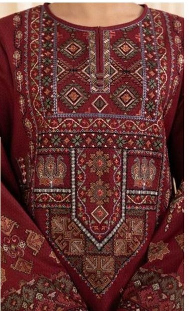 Elegant Embriodered 3PC