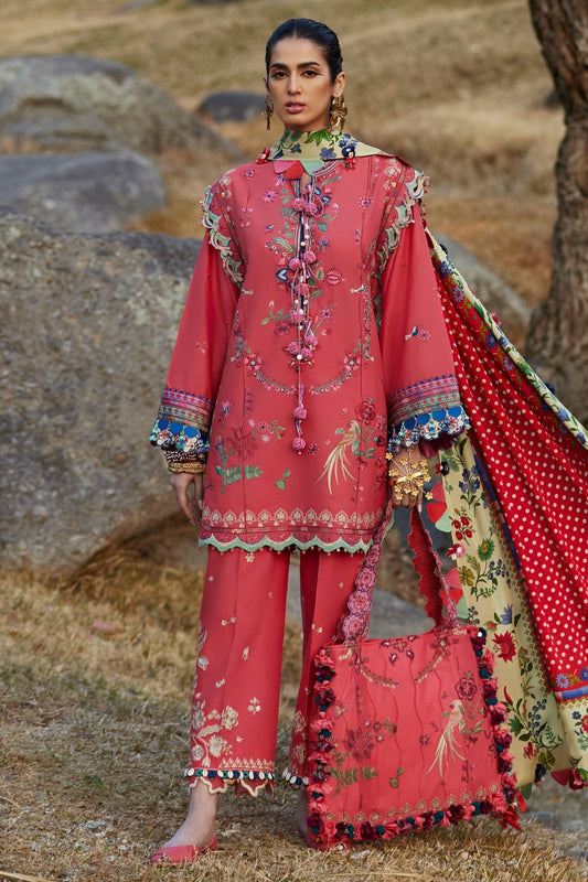 Elegant embroidery fancy 3pcs