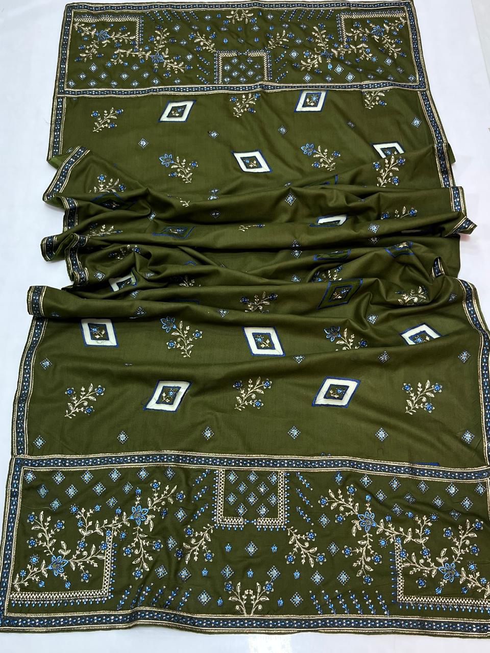 Elegant Laser CUT SHAWLS 3PC