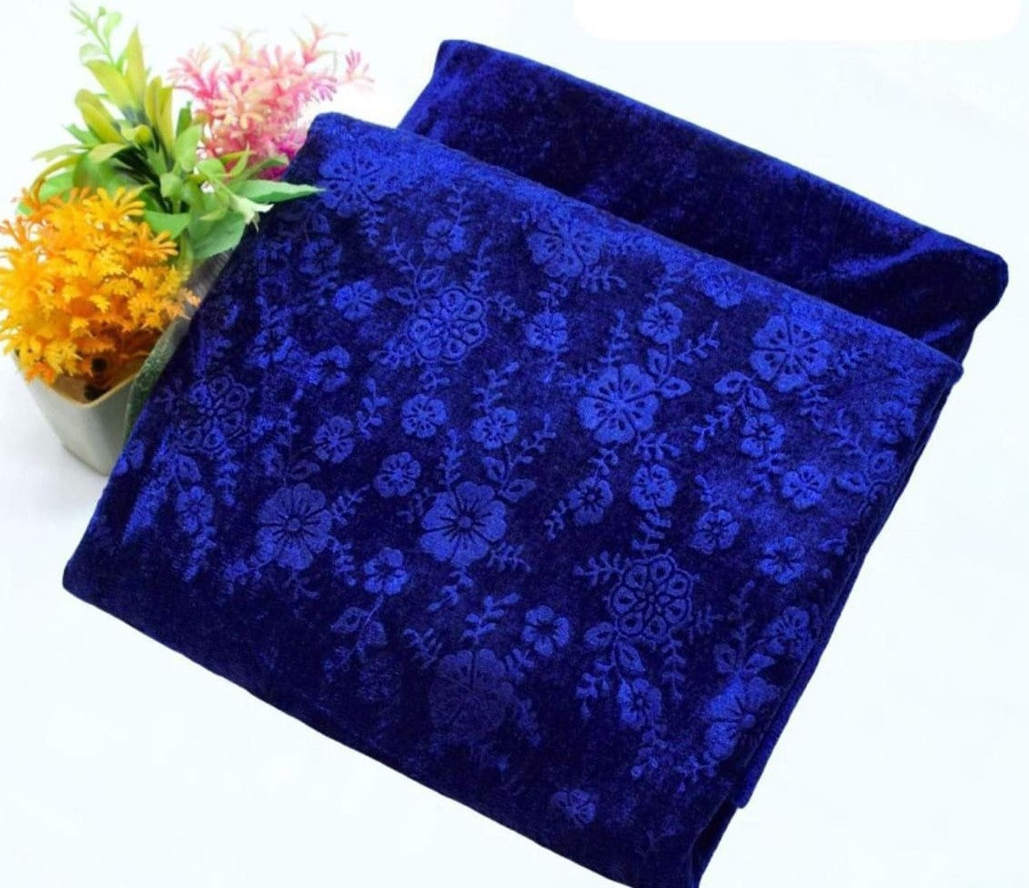 Elegant All over Velvet 2PC (SHIRT&TROUSER)