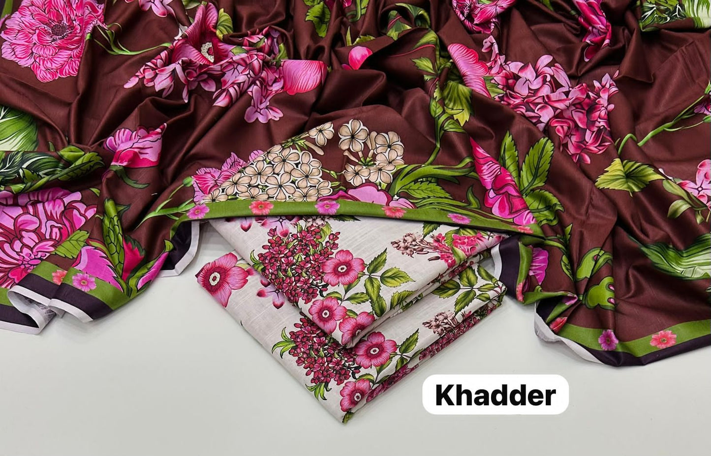 Elegant digital printed 3pcs