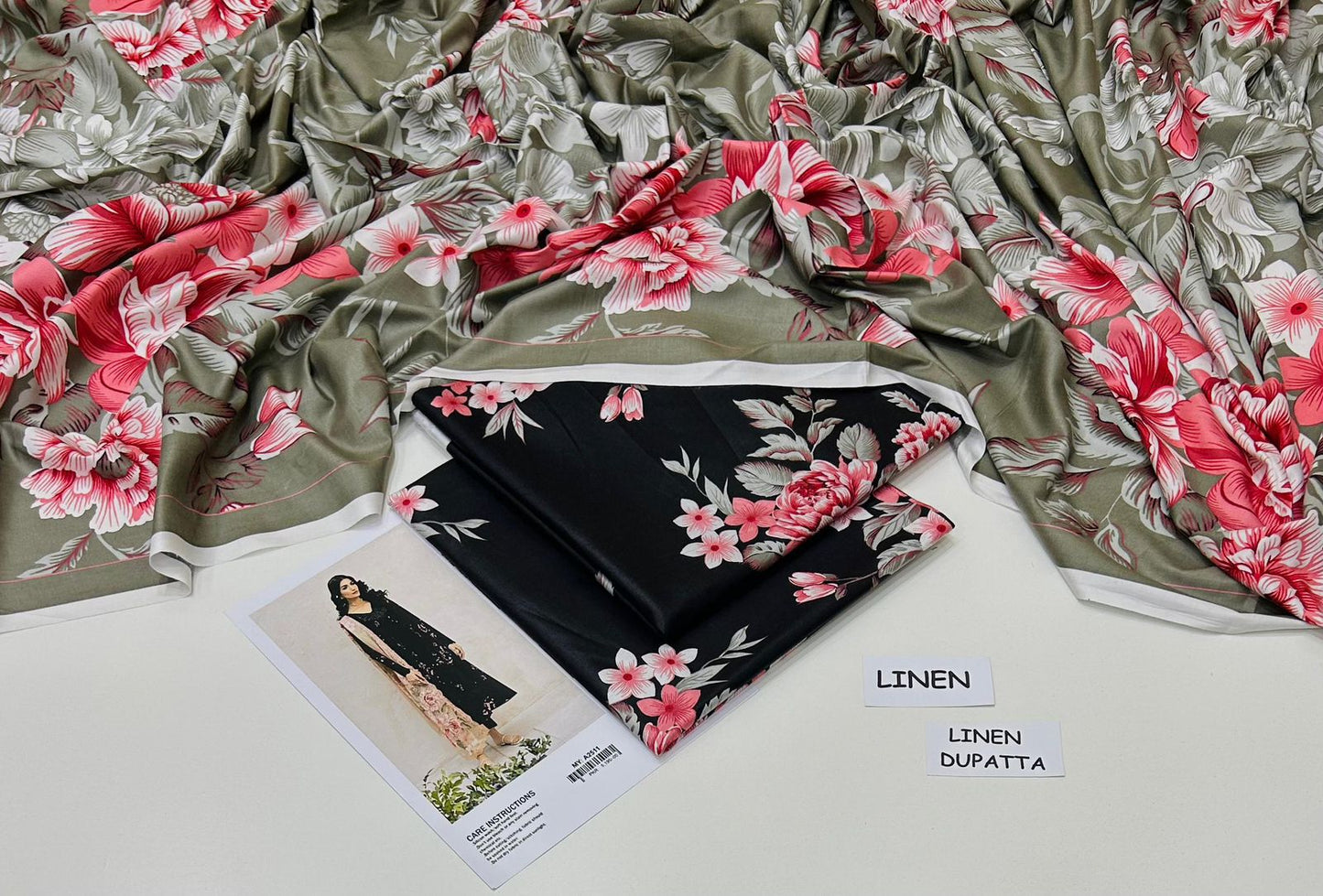 Elegant Digital printed 3PC