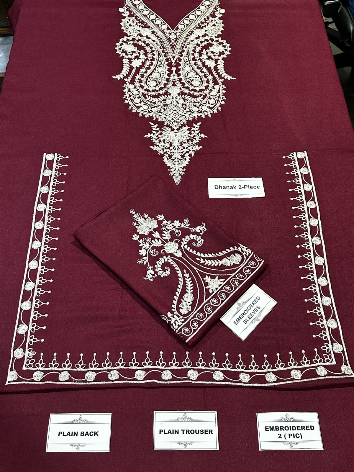Elegant Embriodery 2pc