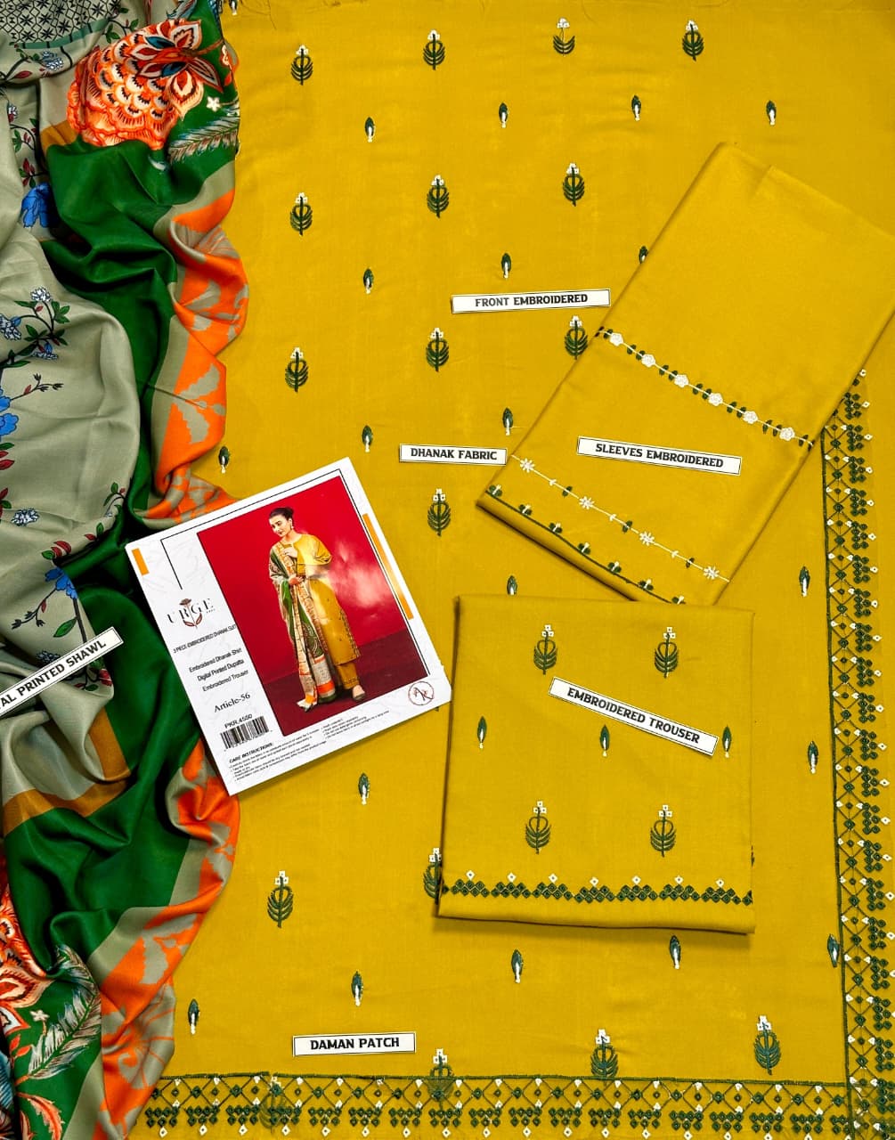 Elegant Embroidery 3PC