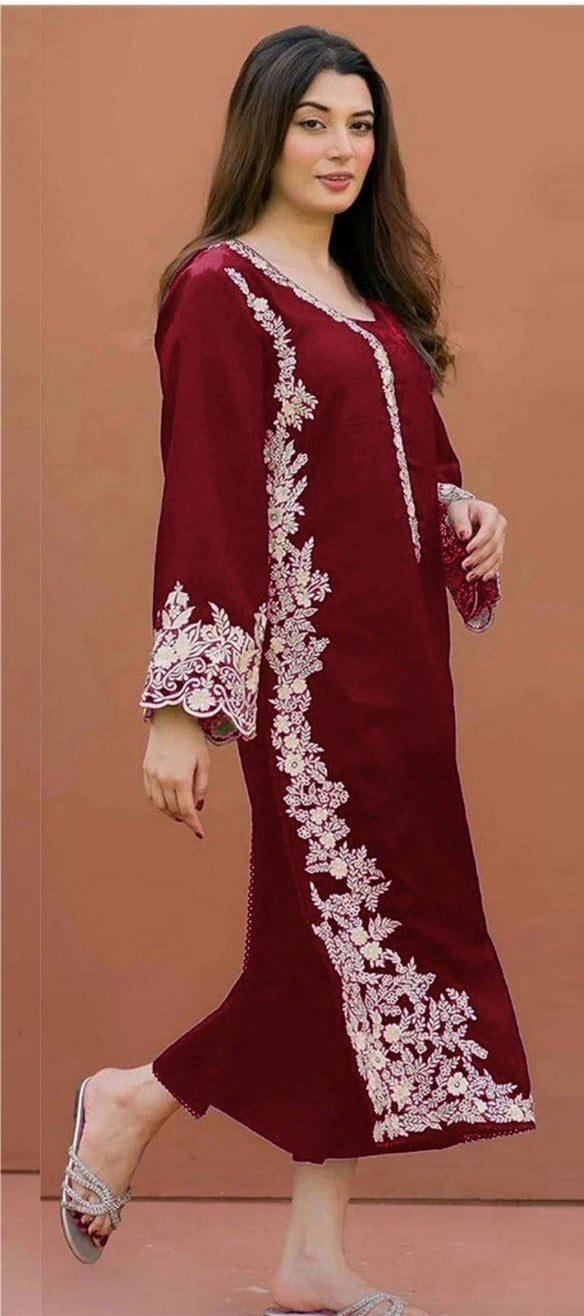 Elegant Embriodery 2PC