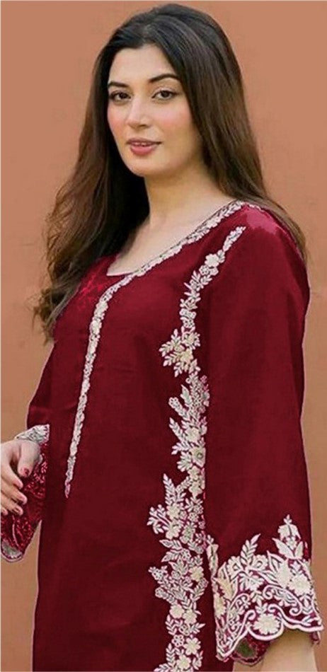 Elegant Embriodery 2PC