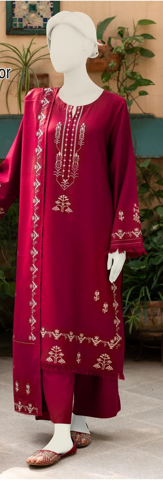 Elegant Embroidered 3pc