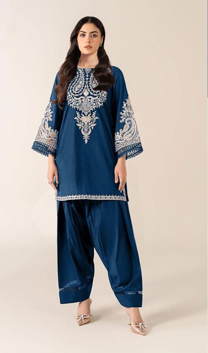Elegant Embroidery 2PC