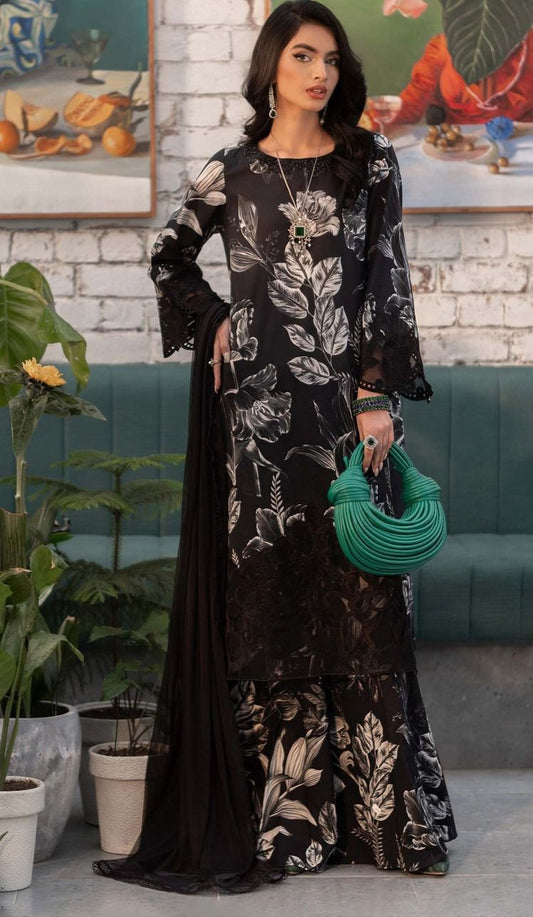 Elegant digital diamond printed 3pcs