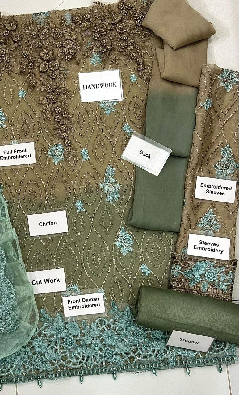 Elegant Embriodered fancy 3PC