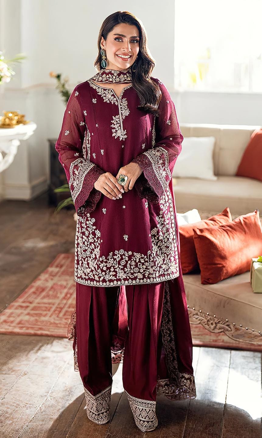 Most Elegant Embroidered 3PC