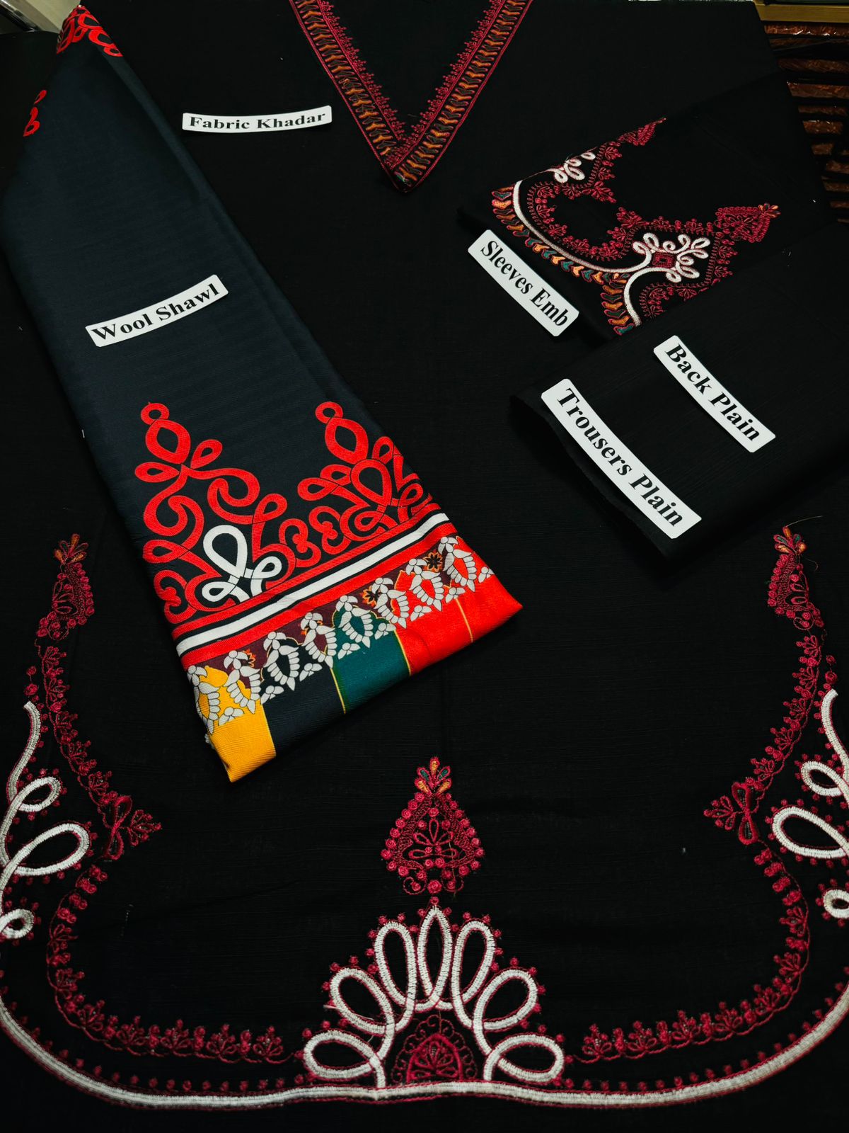 informal khaddar 3pcs