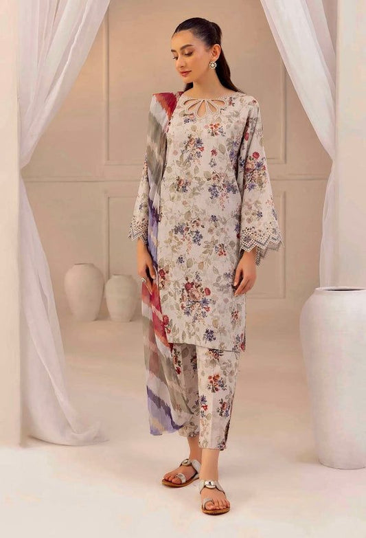 Adorable Silk Digital printed 3pcs