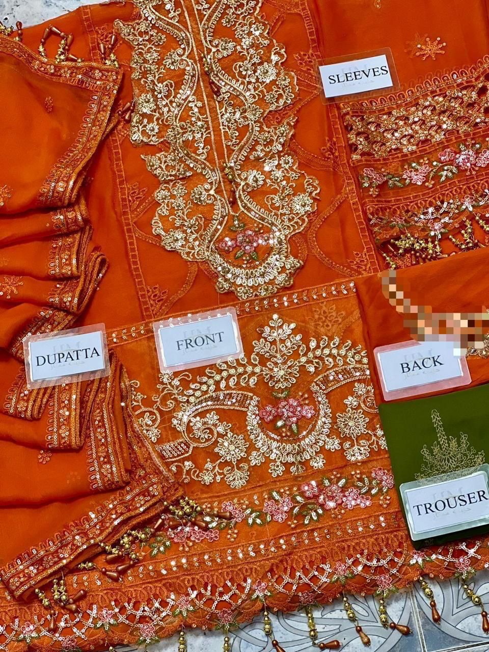 Wedding party wear 3pc