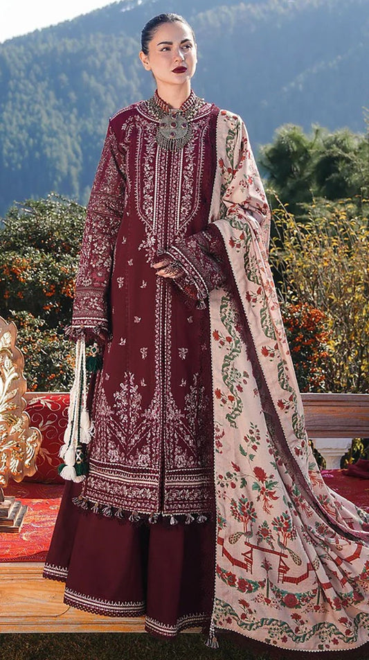 Elegant embriodered 3pc