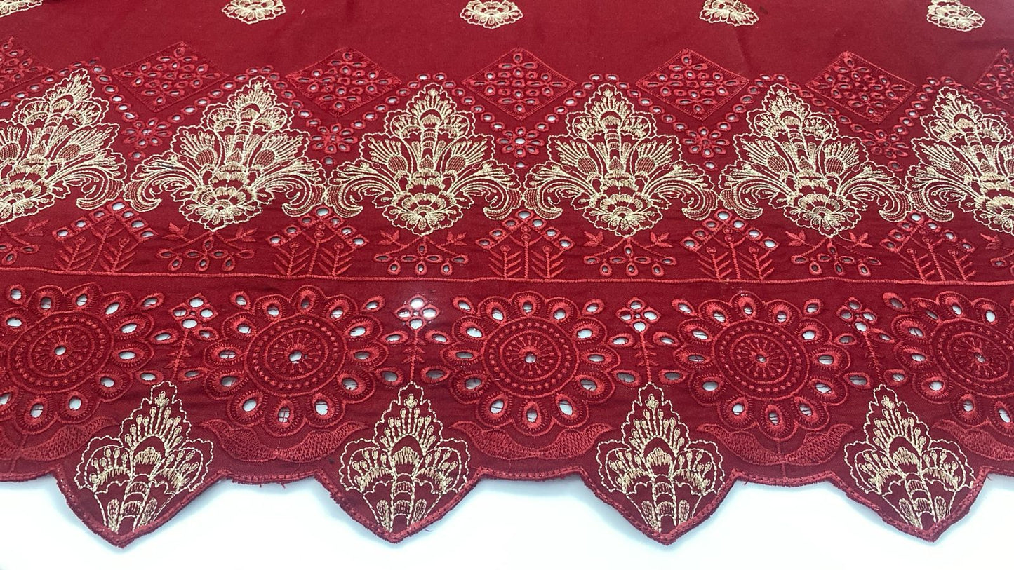 Elegant Emb Laser Cut 3PC