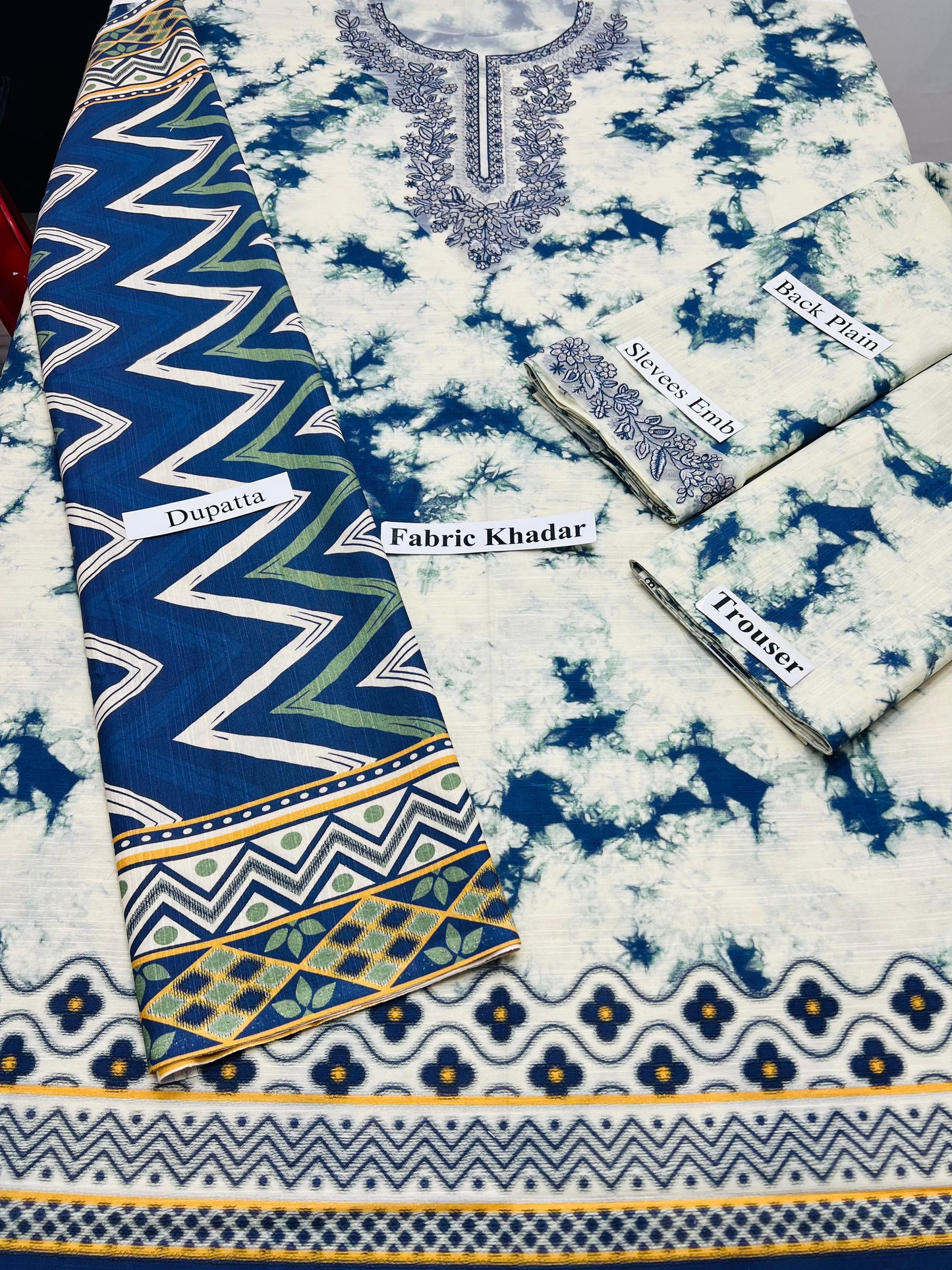 Elegant Digital Printed 3pcs