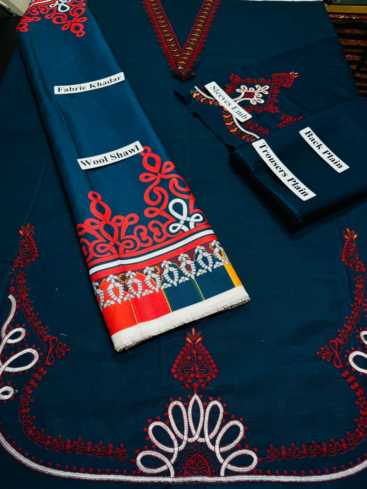 Informal khaddar 3pcs