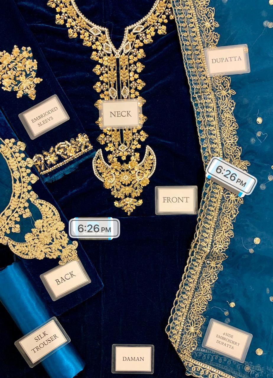 Elegant Emnriodered 3PC